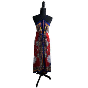NWT Women's Raga Dress XS Red Blue